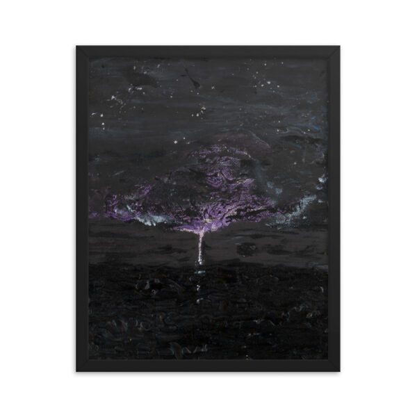 Lightning Strikes Framed Poster - Image 6