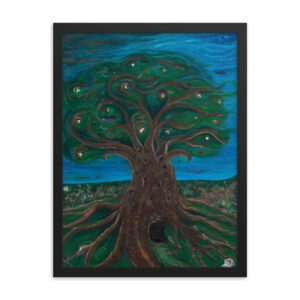 Shade of the Tree Framed Poster