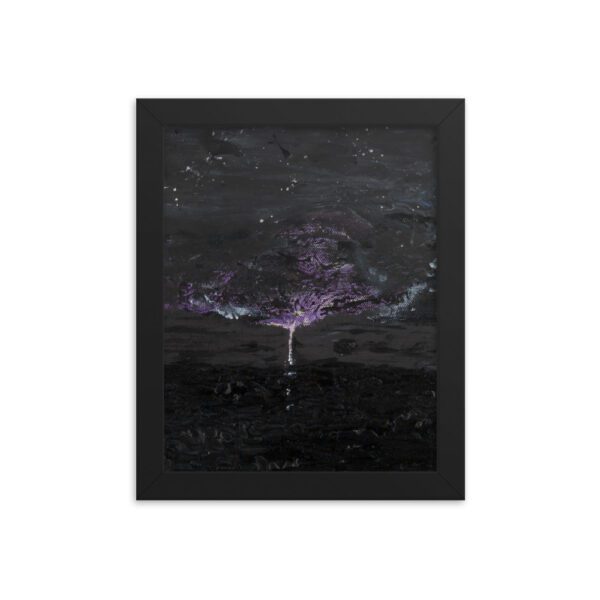 Lightning Strikes Framed Poster - Image 2