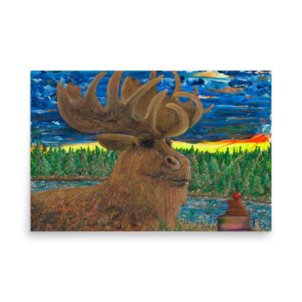 Of Moose and Mousse Poster - Image 9