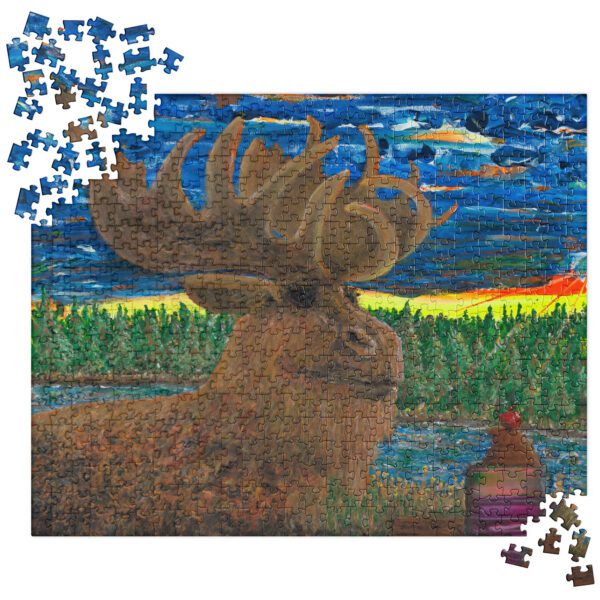 Of Moose and Mousse Jigsaw Puzzle - Image 3