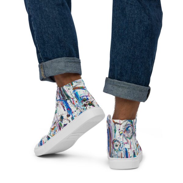 War Over Color Men’s High Top - Image 4